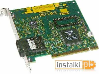 3Com Network Card EtherLink 10 PCI Fiber